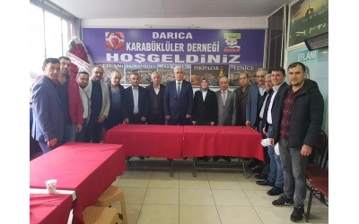 Kocaeli/Darıca Karabüklüler Derneği’nin 9. Olağan Kongresine Katılım Sağladık.
