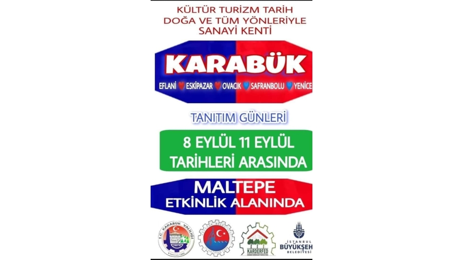 KARABÜK TANITIM GÜNLERİ DAVET